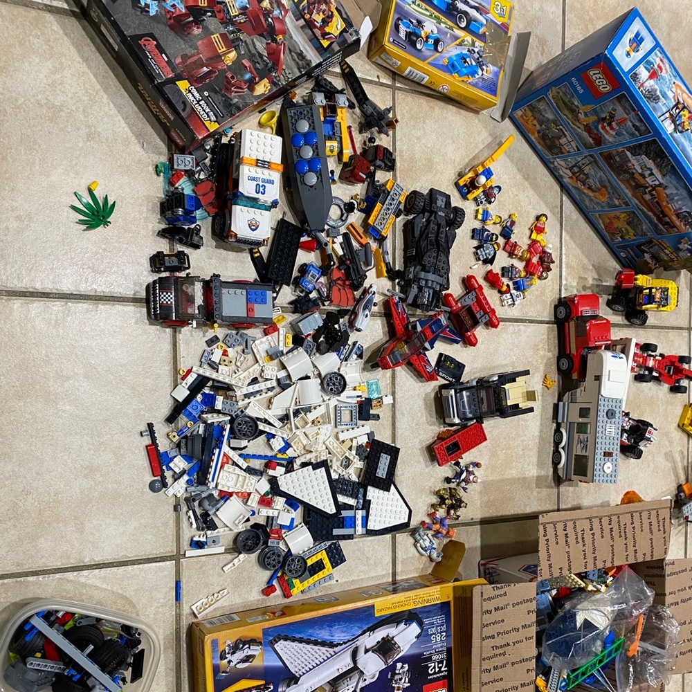 Big LEGO mix CREATOR TECHNIC CITY 4000 pc + -